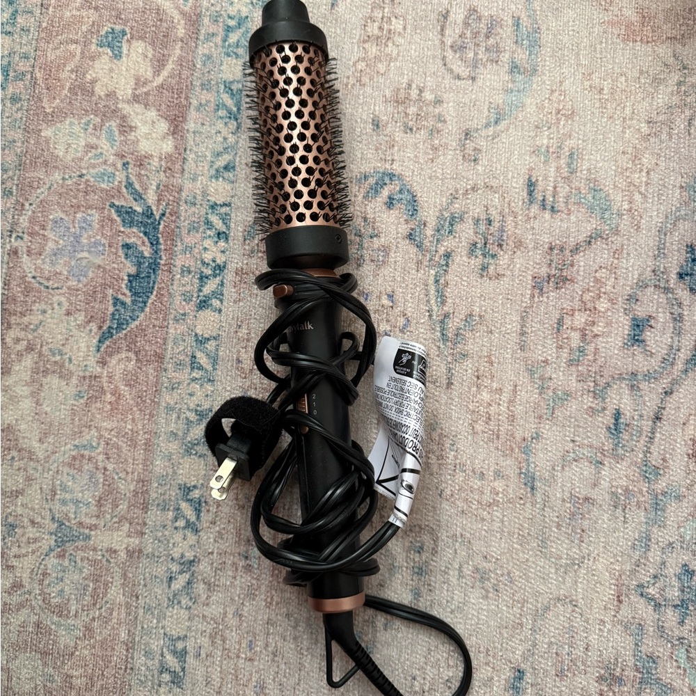 Black and Copper Hair Styling Wavytalk Thermal Brush with Detachable Head